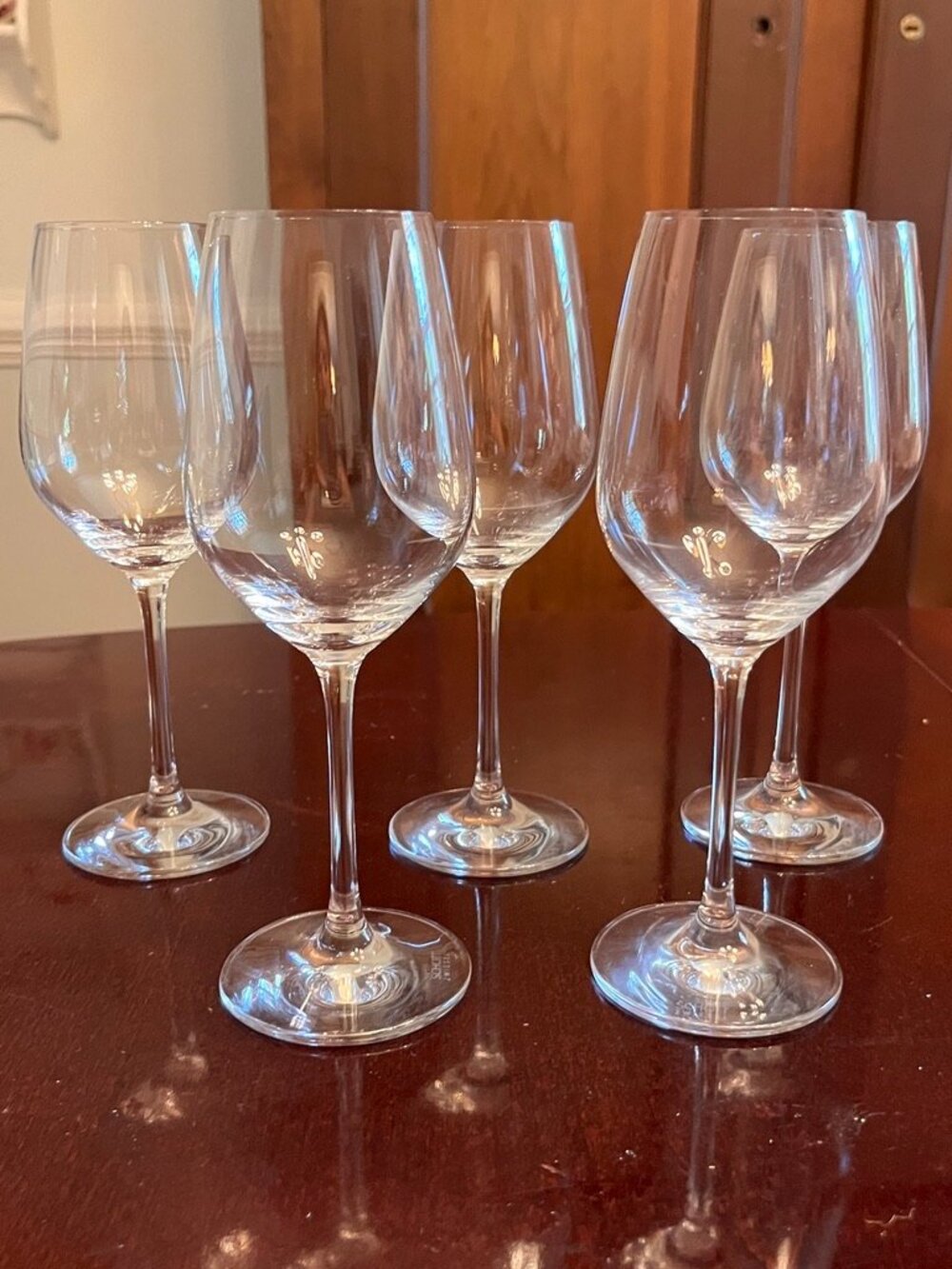 5 Schott Zwiesel lead free crystal wine glasses